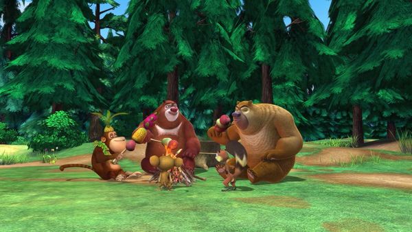 Osos Boonie: Bosque Frenetico - El rey de las frutas/Los ojos del rey Tiki