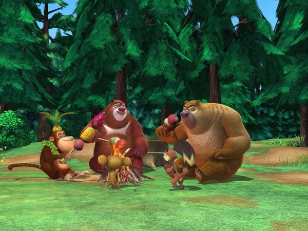 Osos Boonie: Bosque Frenetico - El rey de las frutas/Los ojos del rey Tiki