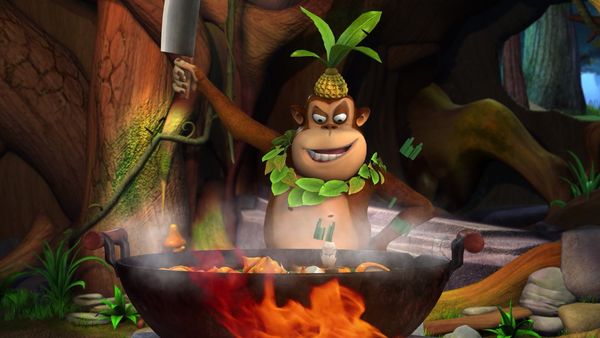 Osos Boonie: Bosque Frenetico - Concurso de madereros campeones/Hot pot de setas