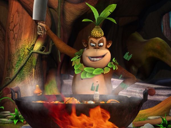 Osos Boonie: Bosque Frenetico - Concurso de madereros campeones/Hot pot de setas