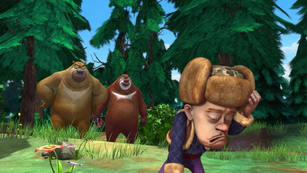 Osos Boonie: Bosque Frenetico - Campamento de Leñadores/El No-Tan-Inteligente Teléfono de Vick