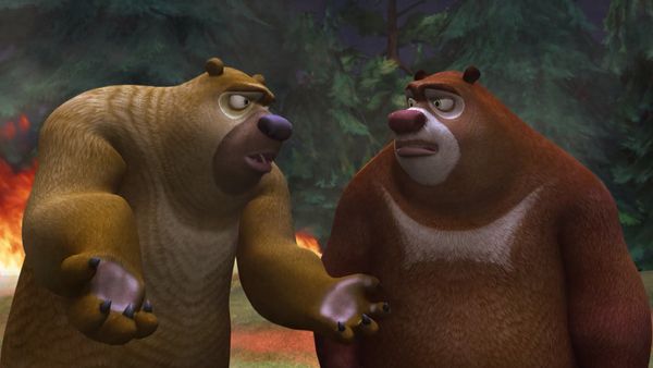 Osos Boonie: Bosque Frenetico - Demasiado tonto para tener un pulgar verde/Vuelo de linternas