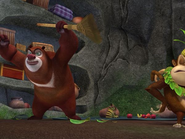 Osos Boonie: Bosque Frenetico - Servicio con una sonrisa/El hombre de la sartén de hierro