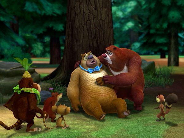 Los Osos Boonie: ¡En acción! - La Sala de Conferencias del Bosque /Recuerdos de la Infancia