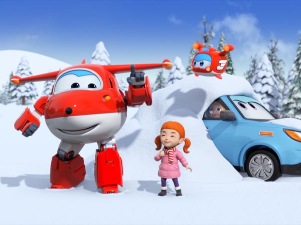Super Wings - Entrega del Bebé Tigre