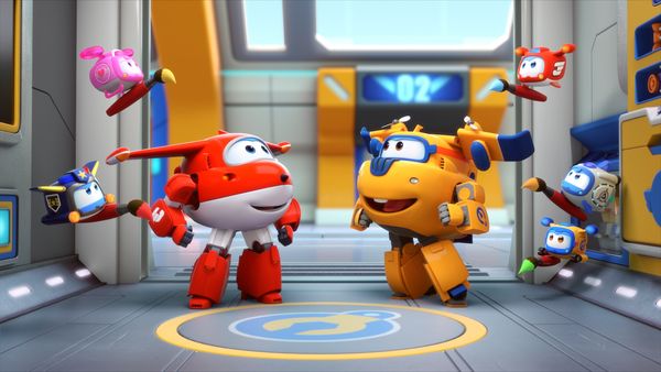 Super Wings - Trompos Giratorios