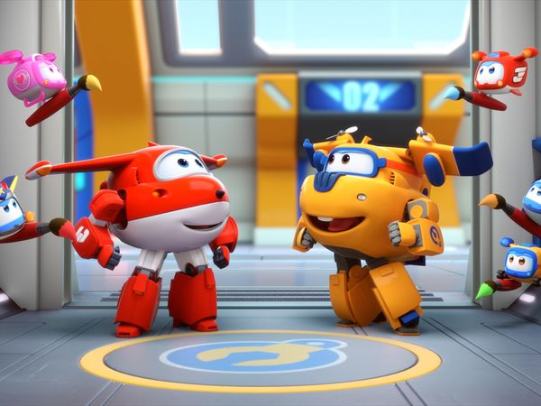 Super Wings - Trompos Giratorios