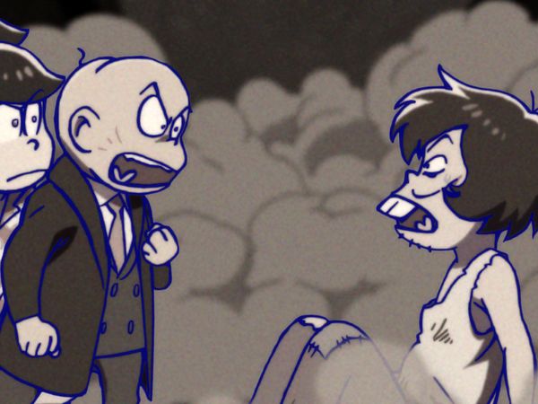 Mr. Osomatsu (Japanese Original, English Subtitled) - Iyami, Alone in the Wind
