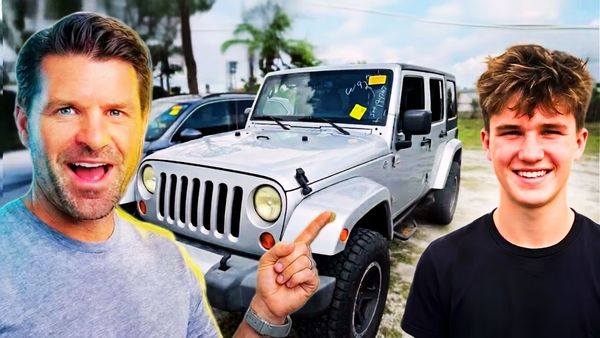 Flying Wheels - My Son Buys His First Car at Auction for $5,000