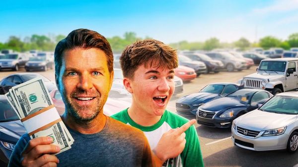 Flying Wheels - Surprise! I Gave My Son $4,000 at a Car Auction