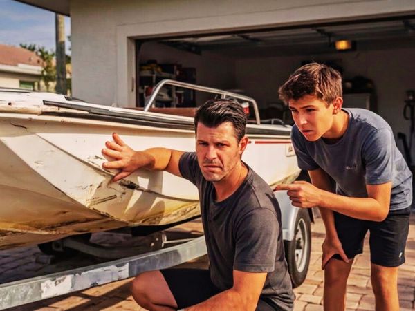 Flying Wheels - Restoring a 45-Year-Old Boston Whaler with My Son