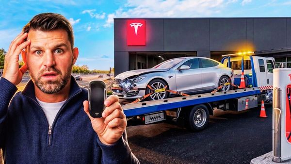 Flying Wheels - My Cheap Tesla Model S Left Me Stranded