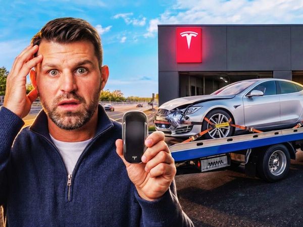 Flying Wheels - My Cheap Tesla Model S Left Me Stranded