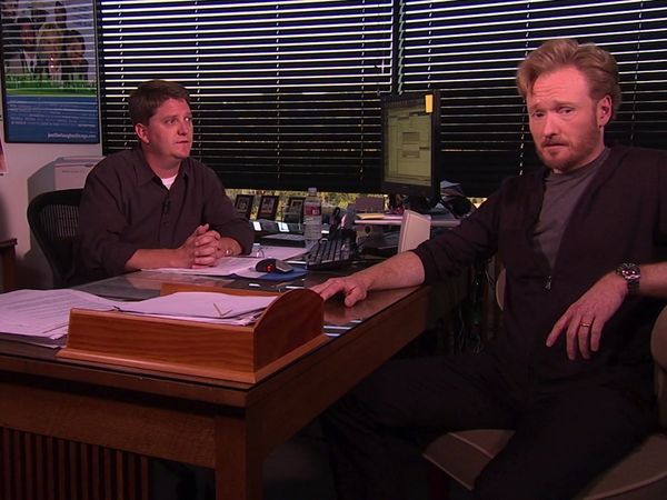 Conan - Conan: Tom Hanks & Jack McBrayer (11/9/10)
