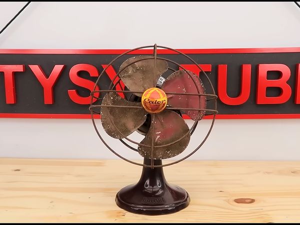 TysyTube Restoration - Restoring a Vintage French Table Fan