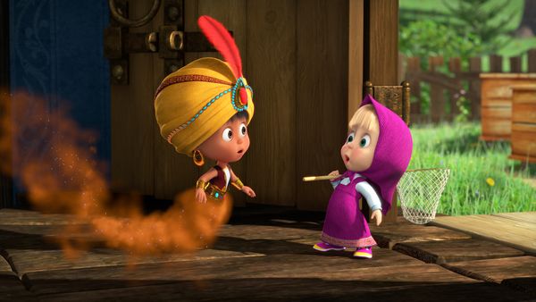Masha and the Bear - Once In The Wild West / Tales From The East / Almost Ancient Greek Story / The Magic Flute