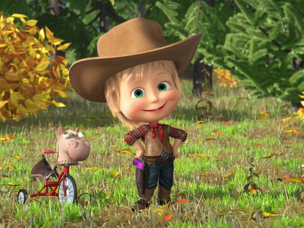 Masha and the Bear - Once In The Wild West / Tales From The East / Almost Ancient Greek Story / The Magic Flute
