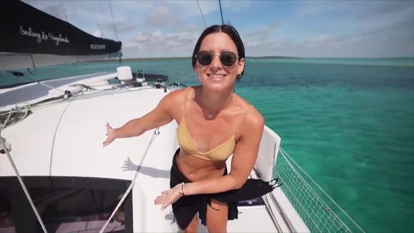 Kara and Nate - 24 Hours Living on a Sailboat