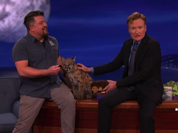 Conan - Conan: David Mizejewski & Nasim Pedrad (10/7/15)