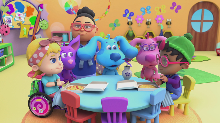 Watch Blue's Clues & You Nursery Rhymes Season 1 Episode 2: Blue's