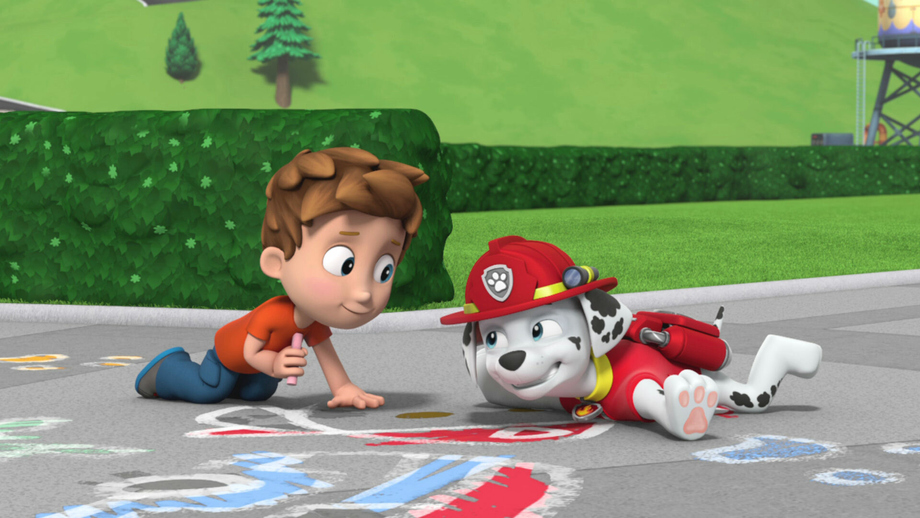 Watch Paw Patrol Season 7 Episode 14 Paw Patrol Pups Save The Chalk Artpups Save The Hot 9490