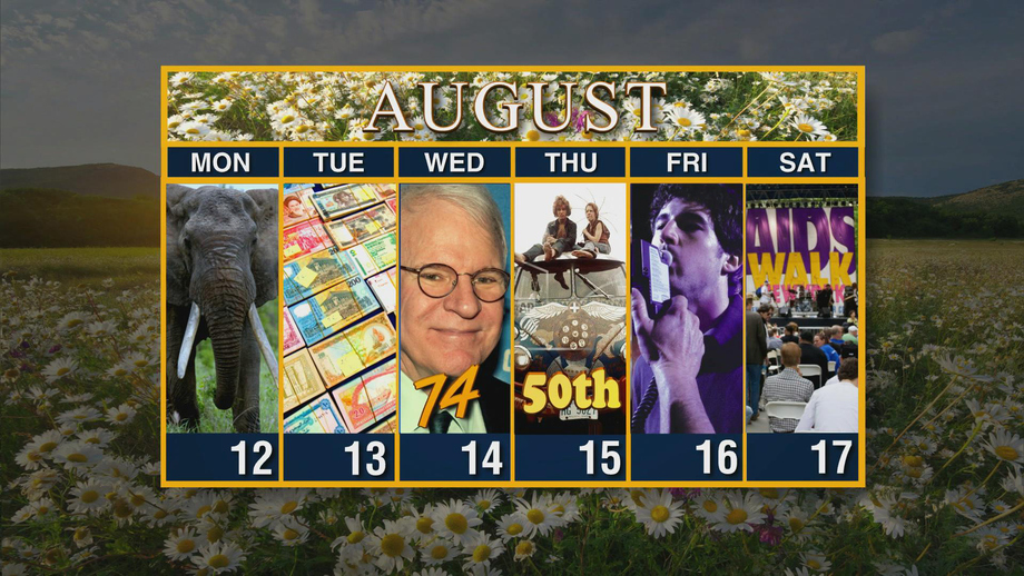 Watch Sunday Morning: Calendar: Week of August 12 Full show on CBS