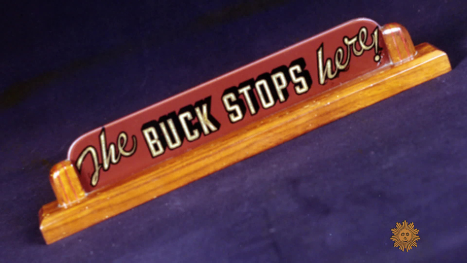 Watch Sunday Morning The buck stops here — or does it? Full show on CBS