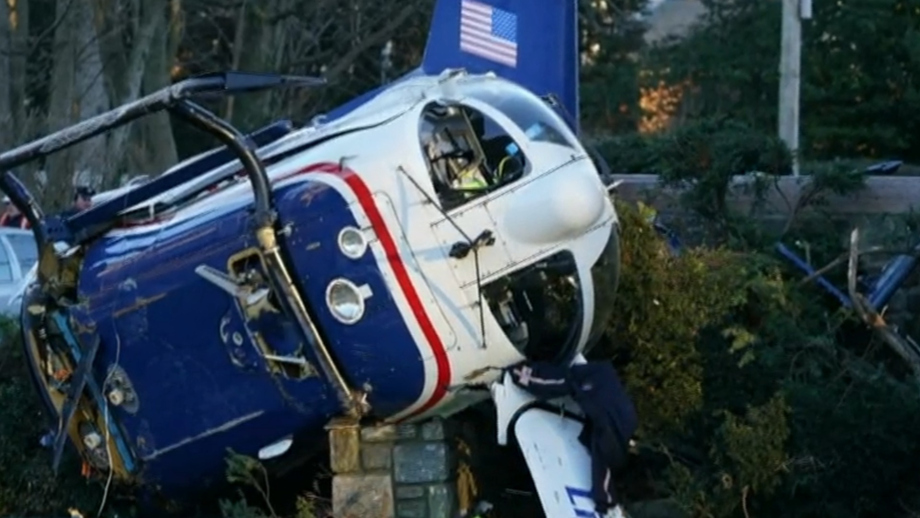 Watch CBS Evening News Baby among four survivors in medical helicopter ...